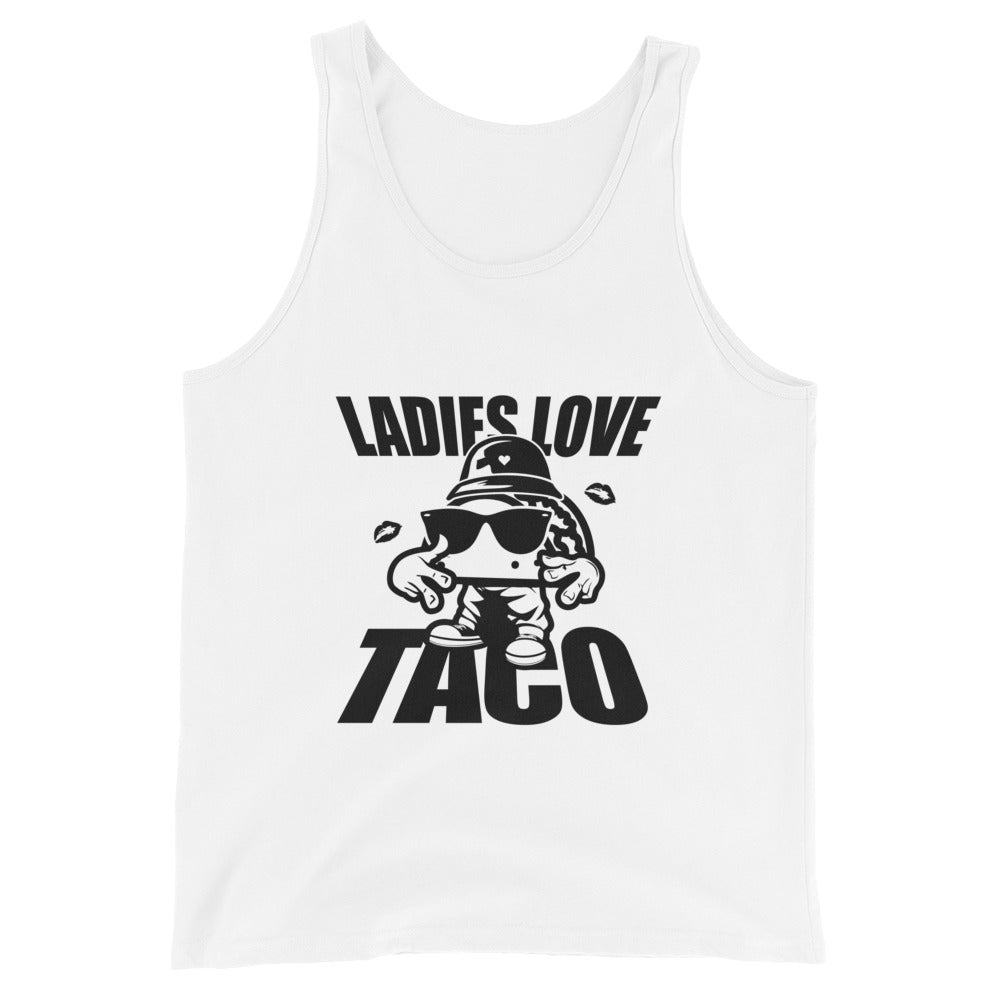 Ladies Love Taco Unisex Tank Top