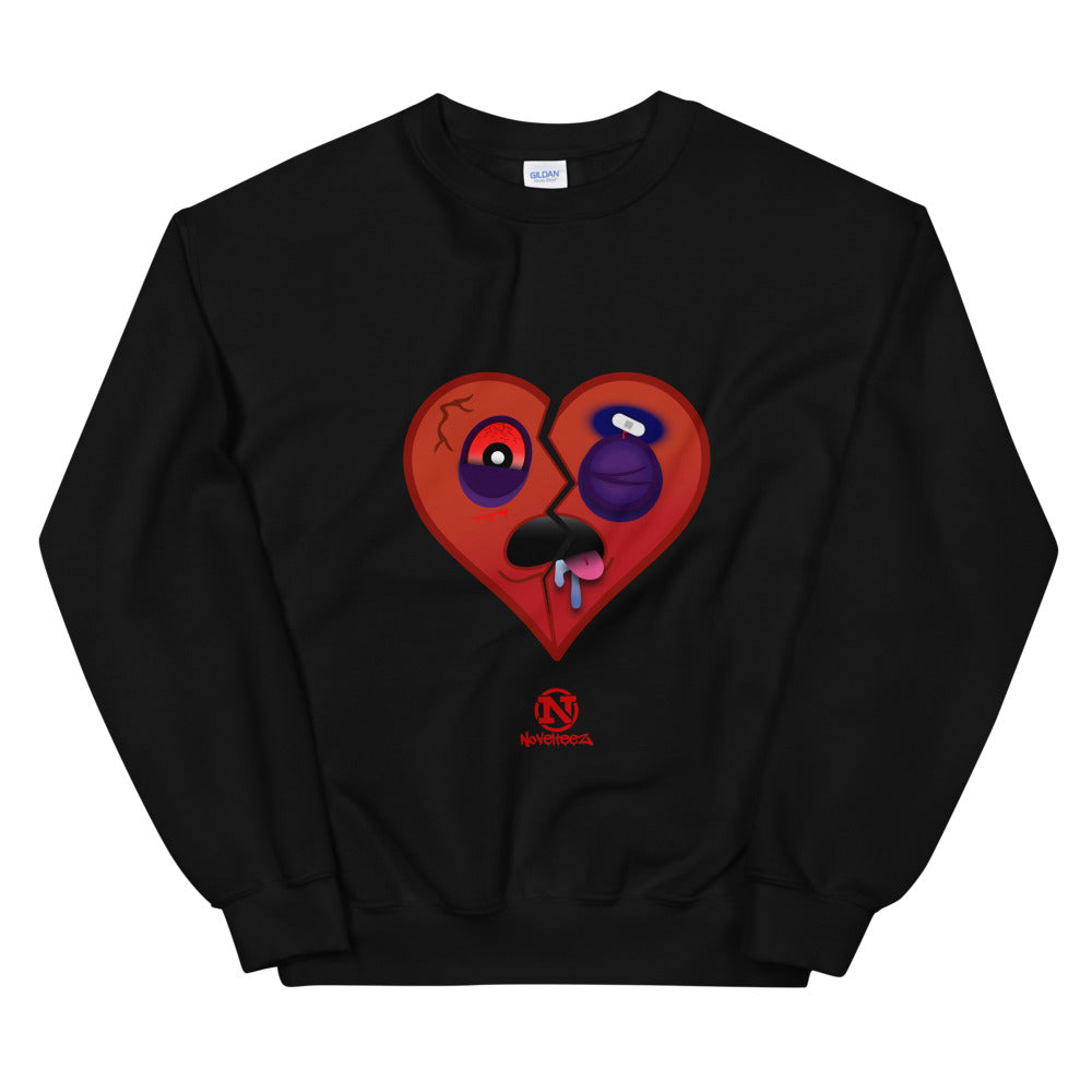 Battered Heart Sweatshirt